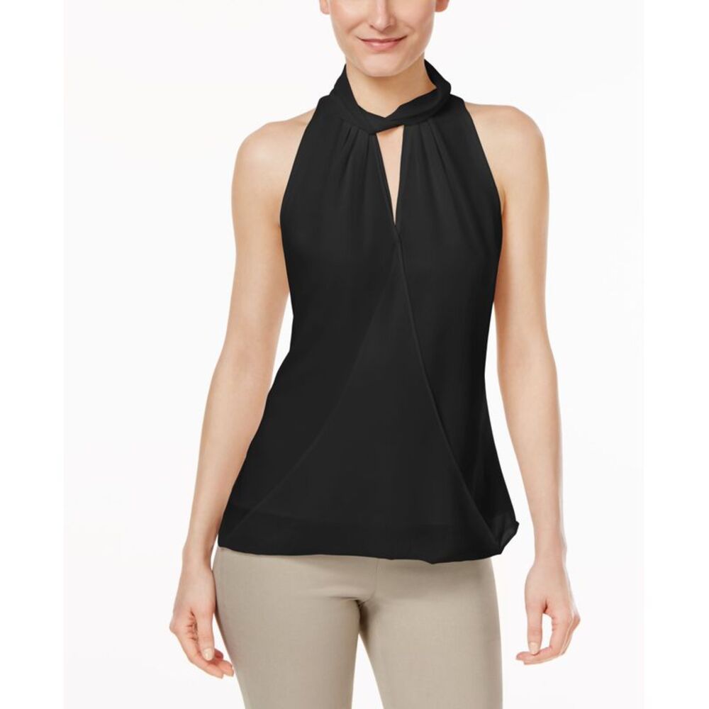 Calvin Klein Faux Wrap Top